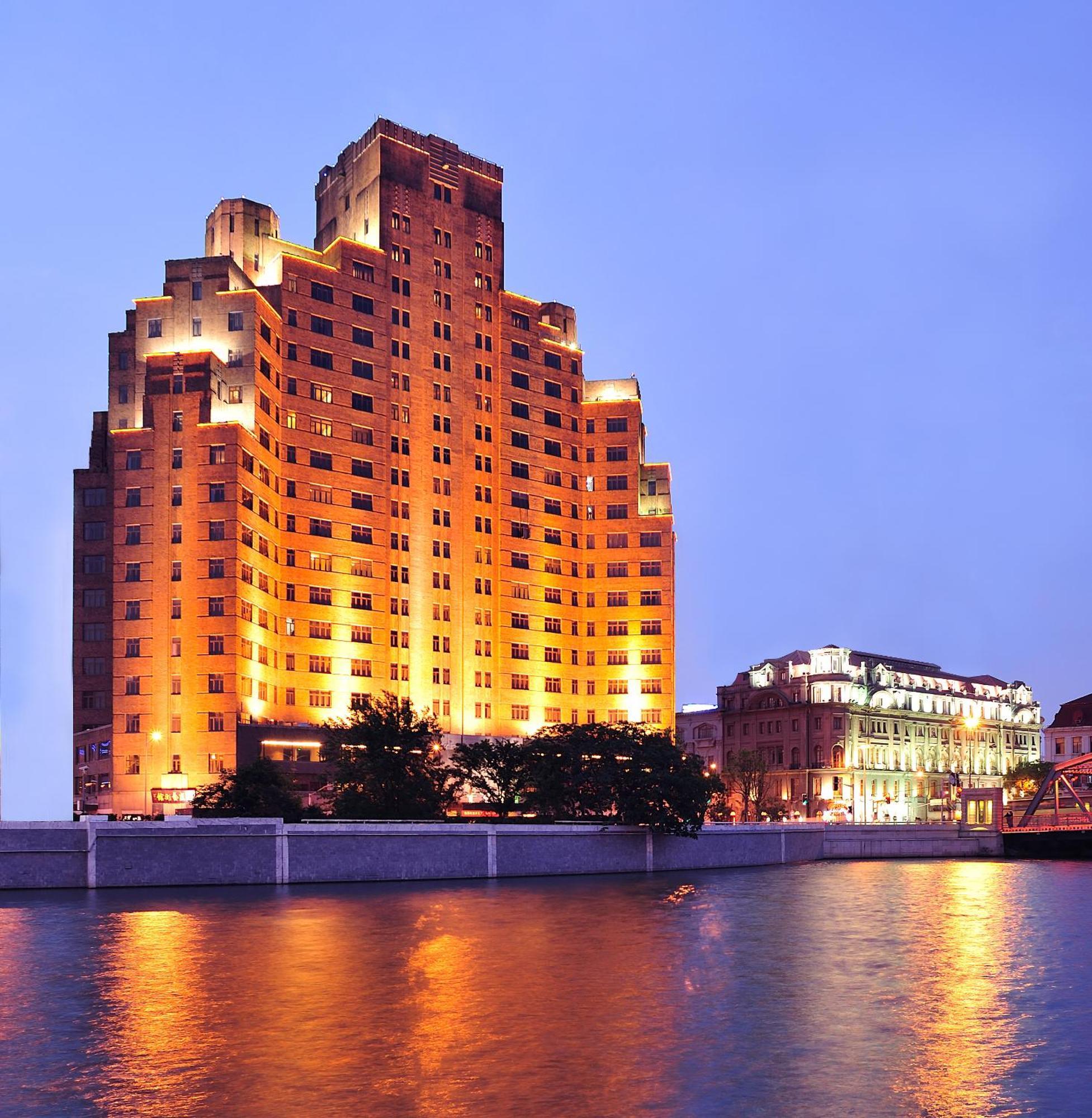 Broadway Mansions Hotel - On The Bund Shanghái Exterior foto