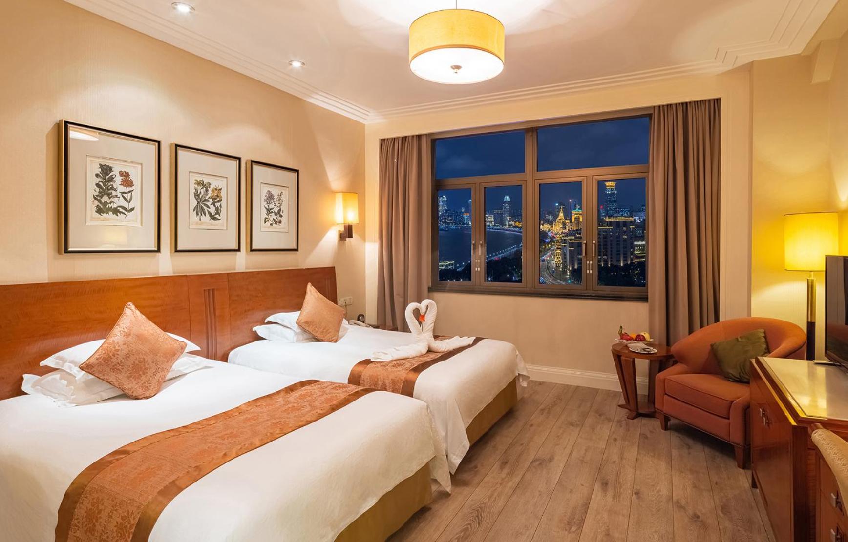 Broadway Mansions Hotel - On The Bund Shanghái Exterior foto